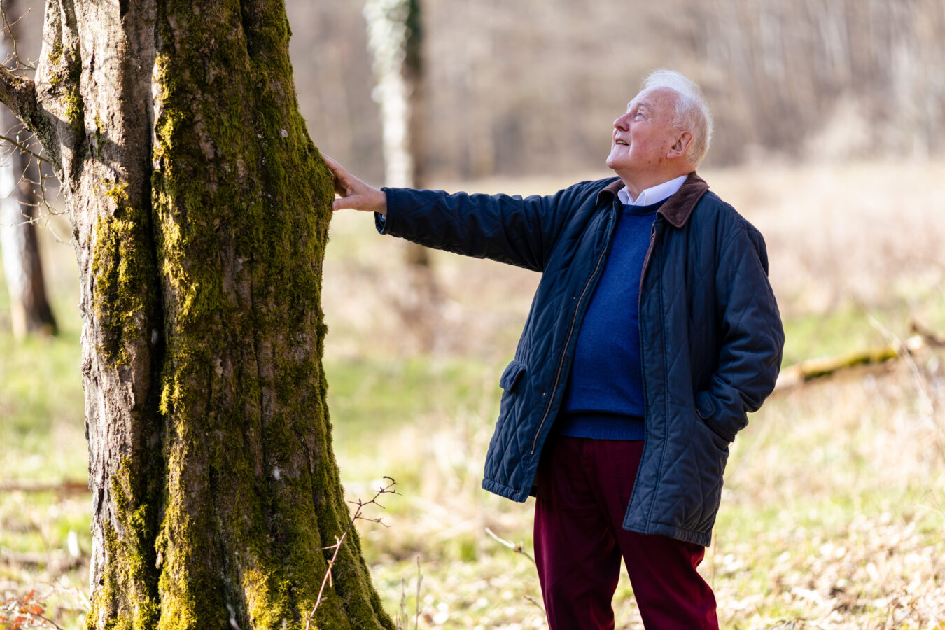 Portrait of Gerhard Kittscher, former president of FZS and current chairman of the foundation Help for Threatened Wildlife.