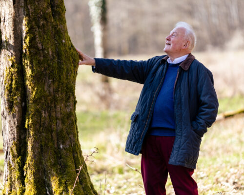 Portrait of Gerhard Kittscher, former president of FZS and current chairman of the foundation Help for Threatened Wildlife.