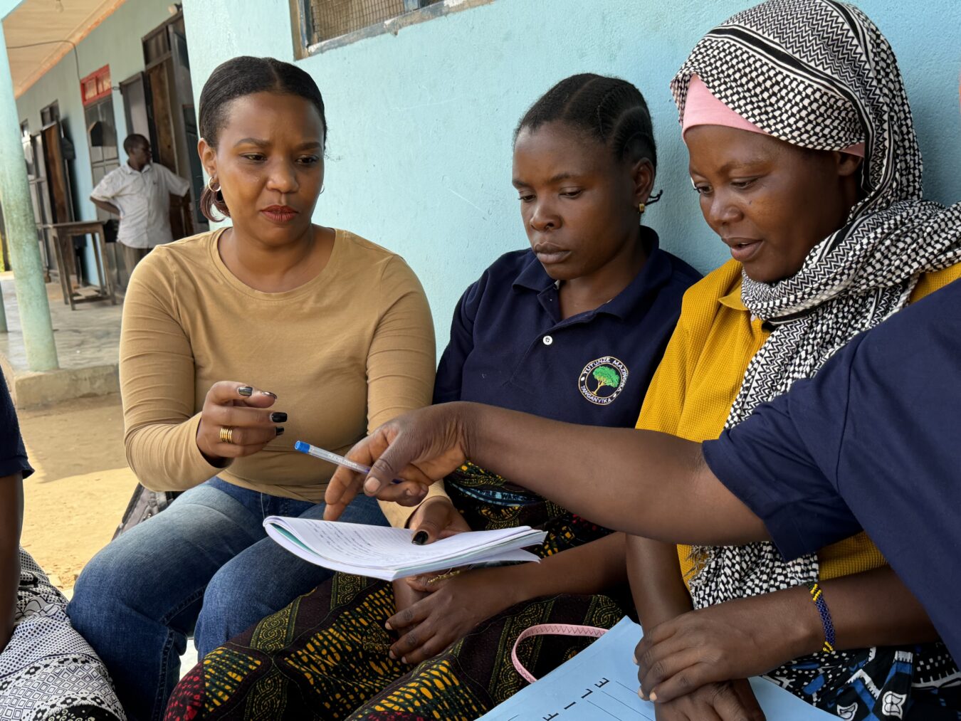 Digna Irafay doing community work, Grants Officer, Tanzania Country Office, Arusha, Tanzania.